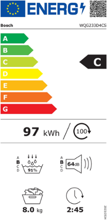 Bosch WQG233D4CS