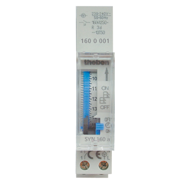 Hodiny spínací SYN 160a analogové