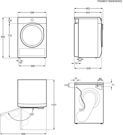 Electrolux EW6D283AC