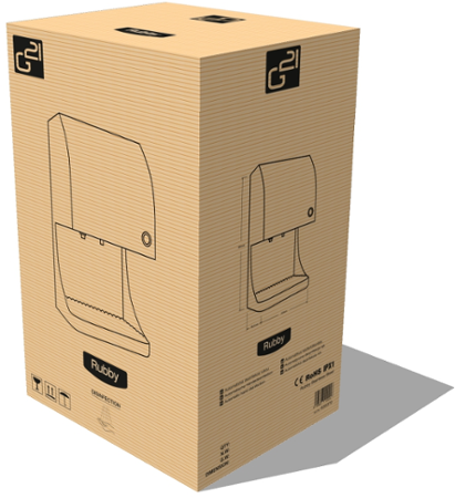 G21 Rubby Stainless Steel 2000 ml RB23SS