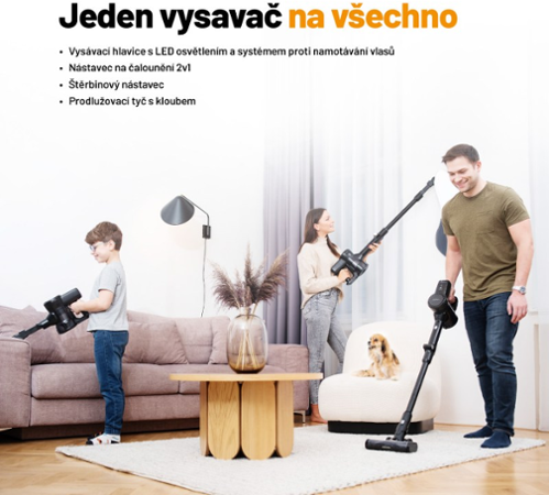 Lauben Stick Vacuum 2in1 Pet Plus 400BC
