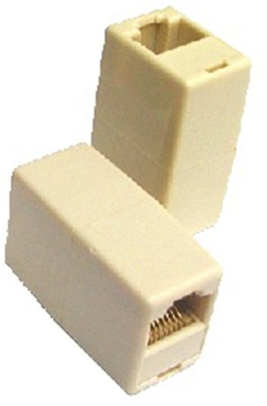 Spojka 2 x RJ45 plast UTP Cat.5e