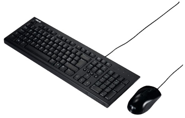 ASUS U2000 Keyboard + Mouse Set CZ/SK (BK)