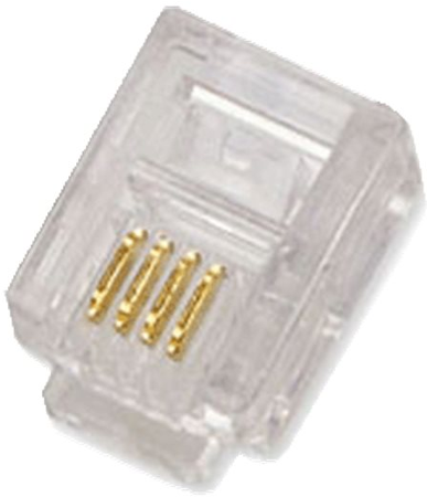 Konektor RJ11 6p4c bal.100ks