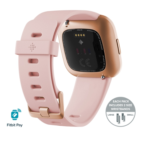 Fitbit Versa 2 (NFC) - Petal/Copper Rose