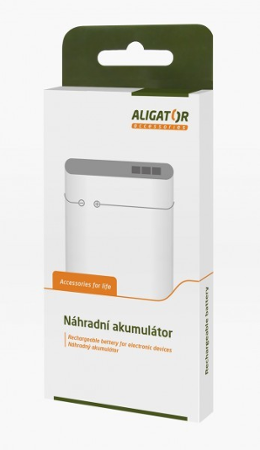 Baterie ALIGATOR A430, A600, A610, A620, A670, A680, Li-Ion 1350 mAh, originální