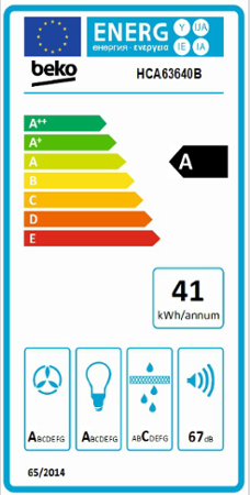 Beko HCA 63640 B