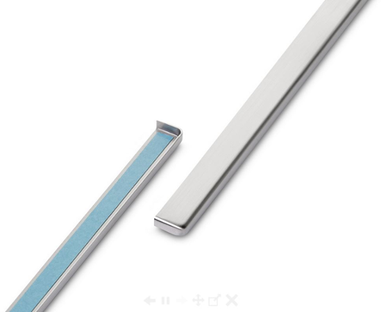 PSD profilové lišty ke skl.deskám Philco