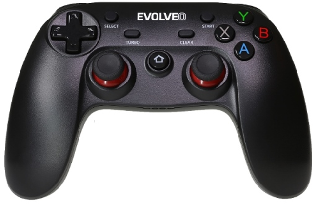 EVOLVEO Fighter F1, bezdrátový gamepad pro PC, PlayStation 3, Android box/smartphone