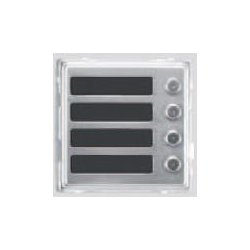 Urmet - Modul se 4 tlačítky 1148/14