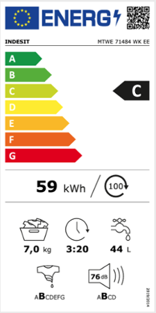 Indesit MTWE 71484 WK EE 