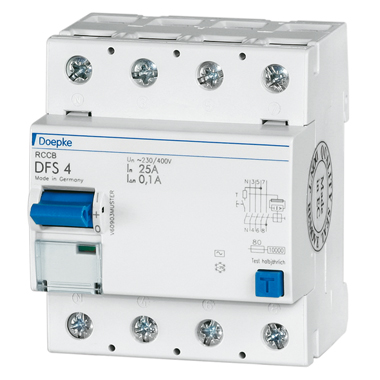 Doepke 25A 4P 30mA IP40 DFS4 025-4/0,03-AC