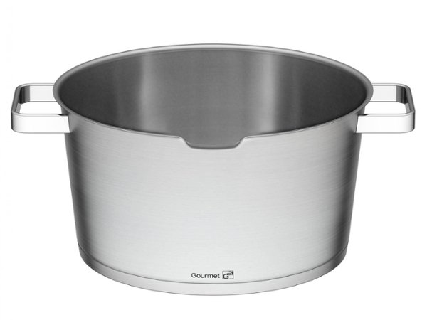 G21 Gourmet Magic s cedníkem, 4 díly, nerez