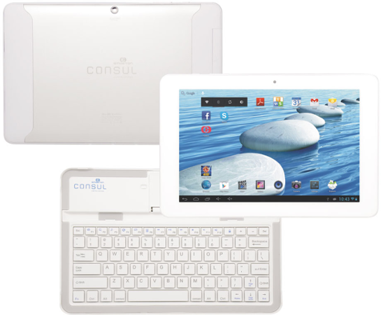 Emgeton Consul 11 16GB White + BT klávesnice