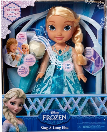 Ledové království - Zpívající Elsa karaoke