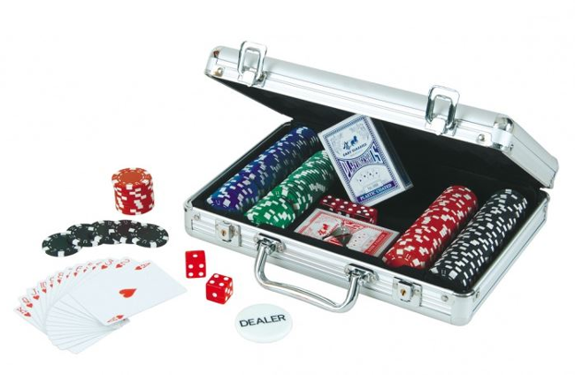 ALBI Poker deluxe (200 žetonů)