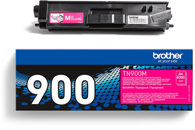 Brother TN-900M, toner magenta, 6 000 str.