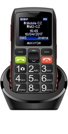 Aligator A440 Senior černo-oranžový