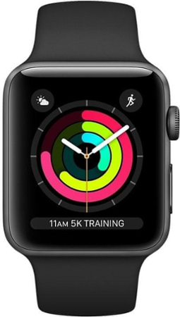 Apple Watch Series 3 GPS 42mm pouzdro z vesmírně šedého hliníku