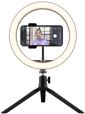 Trust MAKU 2v1 Vlog Light & Green Screen Kit 24881