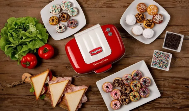 Ariete Party Time Sandwiches & Cookies 1972, červený