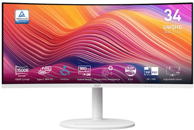 MSI Modern/MD342CQPW/34