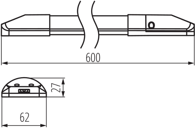 Kanlux NOBEN M18W-60-CCT
