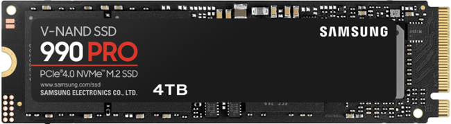 Samsung 990 PRO/4TB/SSD/M.2 NVMe/Černá/5R