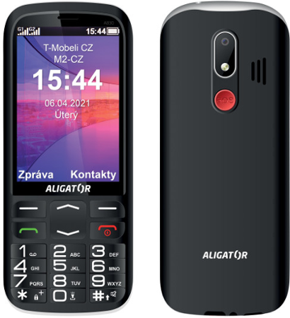 Aligator A830 Senior černý