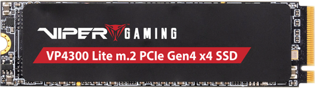 PATRIOT VP4300 Lite/4TB/SSD/M.2 NVMe/Černá/5R