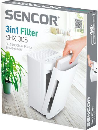 Sencor SHX 005 pro SHA 6400WH 