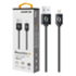 Aligator datový kabel 2A iPhone lightning 1m, černý