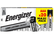 Energizer Baterie Alkaline AAA 20ks EE010
