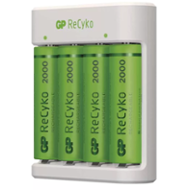 GP Eco E411 + 4× AA ReCyko 2000