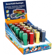 Svítilna LED kovová 3xAAA P3848