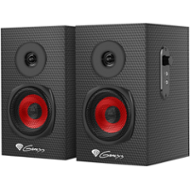 Genesis herní reproduktory HELIUM 200/Stereo/20W/Černá-červená