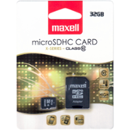 Maxell microSDHC 32GB CL10 854718 + adaptér