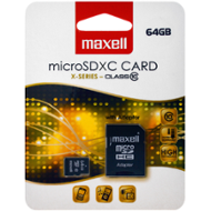 Maxell MicroSDXC 64GB CL10 s adaptérem