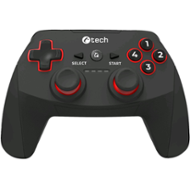 Gamepad C-TECH Khort pro PC/PS3/Android, 2x analog, X-input, vibrační, bezdrátový, USB
