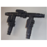 Tříventilový obtok CF