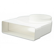 Faber Přechodové koleno 90° s reg. 87.541