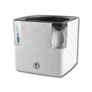 Flower Lover Cobble 14x14x14 cm - bílá