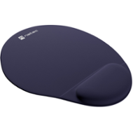 Podložka pod myš ergonomická gelová Natec MARMOT, tmavě modrá, 245x225 mm