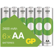 GP ReCyko 2600 AA 6ks 1032226260