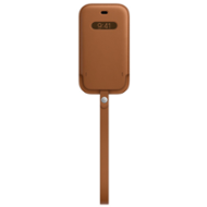 iPhone 12 mini Leather Sleeve wth MagSafe S.Brown