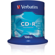 Verbatim CD-R 700MB spindl 100ks
