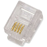 Konektor RJ11 6p4c bal.100ks